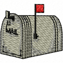 Mailbox Embroidery Design 9 Mailbox Embroidery Design 9